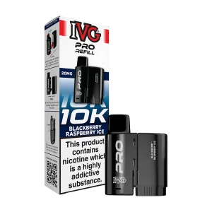 Blackberry Raspberry Ice IVG Pro 12 Refill Pack