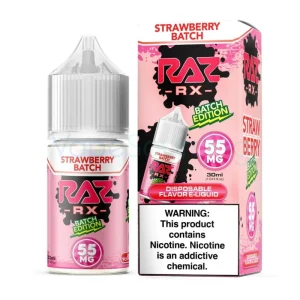 Pod Juice X RAZ RX Strawberry Batch TFN Salt E-juice 30ml