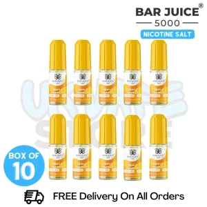 Triple Mango Bar Juice 5000 Nicotine Salt Pack Of 10