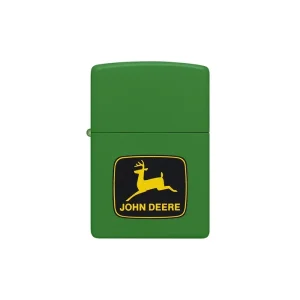 Zippo Lighter - John Deere Classic Logo Design
