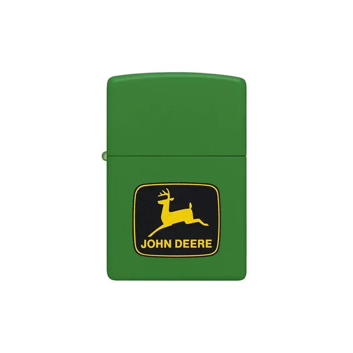 Zippo Lighter - John Deere Classic Logo Design