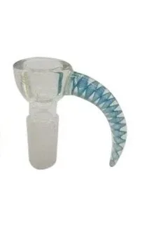 Wig-Wag Handle Glass Bowl - Image 2