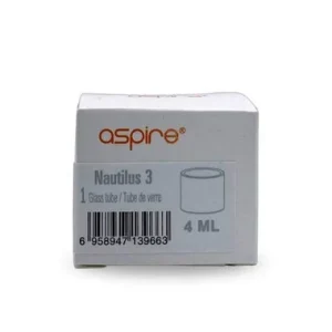 Nautilus 3 Replacement Pyrex Tube Glass | Aspire | 4ml