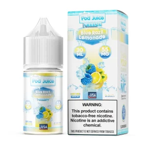 Blue Razz Lemonade Freeze by Pod Juice Salt – 30mL