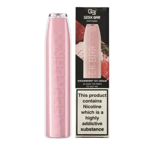 Geek Vape Geek Bars -Strawberry Ice Cream