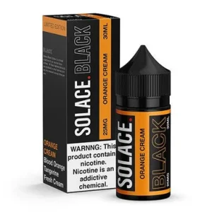 Orange Cream | Solace Black by Solace Vapor Salt Nic (Final closeout)