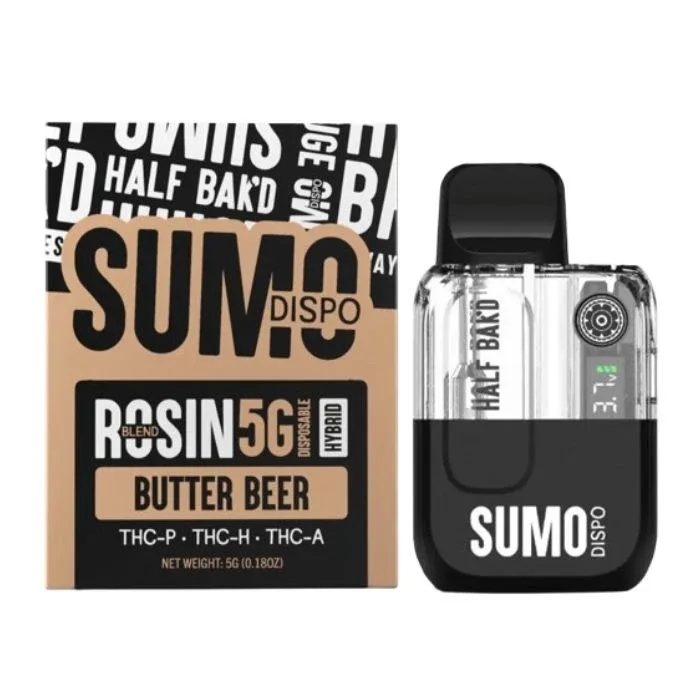 Half Bak'd SUMO Dispo Rosin Blend 5G