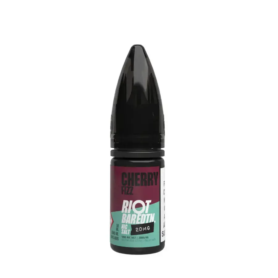 Cherry Fizz Nic Salt By Riot Bar edition