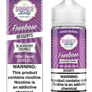 Blackberry Crumble | Dinner Lady Premium E-Liquids | 100ml (Final Closeout)