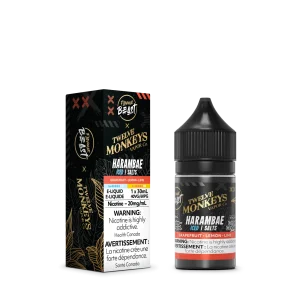 Flavour Beast x Twelve Monkeys E-Liquid - Harambae Iced