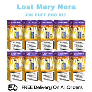 Yellow Edition Lost Mary 30K Nera Kit Box Of 10