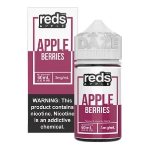 Reds Berries | Reds Apple Ejuice by 7 Daze | 60ml (Final Closeout)