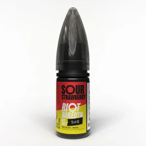Sour Strawberry Nic Salt By Riot Bar Edition