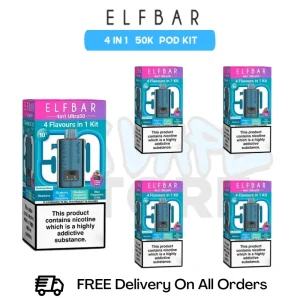 Berry Edition Elf Bar Ultra 50K Box Of 5