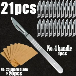 21-Piece Crafting Knife Set