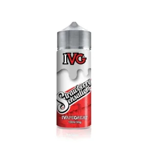 IVG 100ml Shortfill - Strawberry Sensation