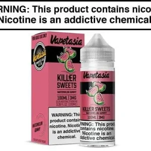 WATERMELON GUMMY BY VAPETASIA SYNTHETIC 100ML