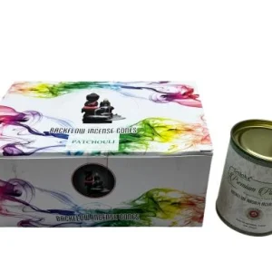 Goloka Backflow Cones - Patchouli Backflow Incense 24 Cones