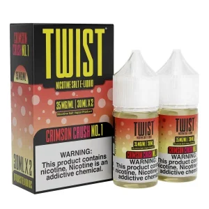 Crimson Crush No.1 Nic Salt by Twist E-liquids - ( 2 Pack)