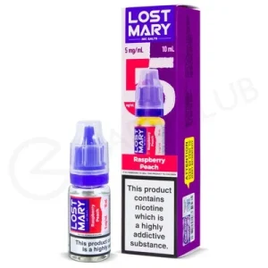 Raspberry Peach Nic Salt E-Liquid by Lost Mary