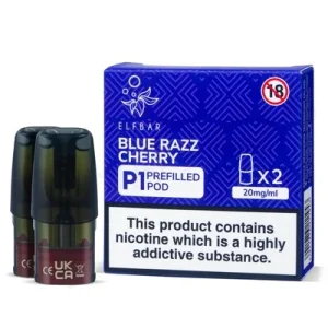 Blue Razz Cherry Elf Bar Mate P1 Prefilled Pod
