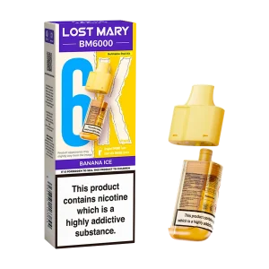 Banana Ice Lost Mary BM6000 Refill Pack