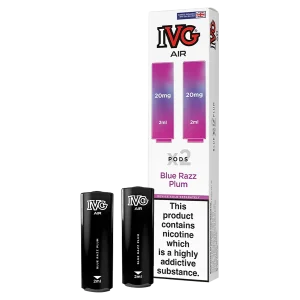 Blue Razz Plum IVG Air Replacement Pods