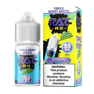 Pod Juice X RAZ RX Triple Berry Batch TFN Salt E-juice 30ml