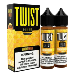 Banana Amber by Twist E-Liquid – 60mL x 2