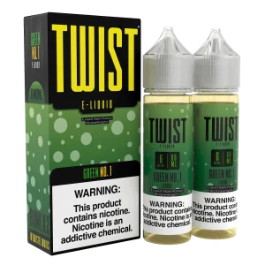 Green No. 1 by Twist E-Liquid – 60mL x 2