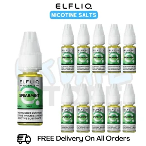 Spearmint ElfLiq Nicotine Salts Box Of 10
