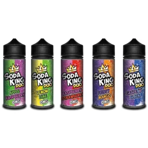Soda King Duo 100ml Shortfill E-Liquid