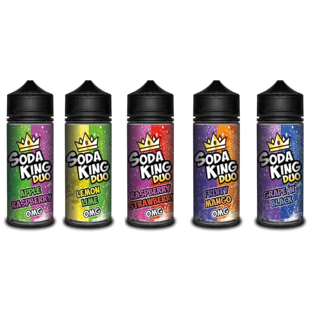 Soda King Duo 100ml Shortfill E-Liquid