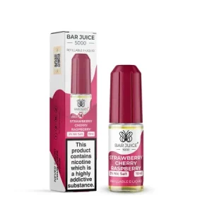 Bar Juice 5000 Strawberry Cherry Raspberry Nic Salt 10ml