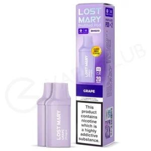 Grape Lost Mary BM600 Prefilled Pods