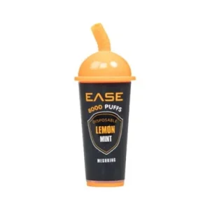 Ease 8000 Puffs Disposable Vape 50mg 18mL | Snowwolf | Lemon Mint (Final Closeout)