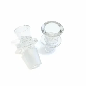 Glass Honeycomb Cone Bowl