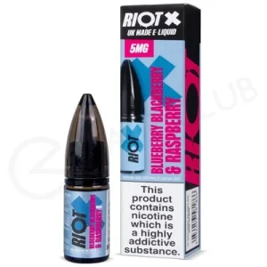 Blueberry Blackberry Raspberry Nic Salt E-Liquid by Riot X