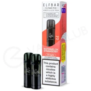 Watermelon Strawberry Elf Bar 600 Prefilled Pods