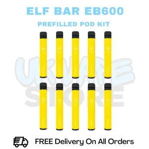 Banana Ice ELF Bar EB600 Box Of 10