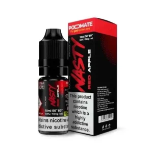 Nasty Pod Mate 10ml Nic Salts - Red Apple