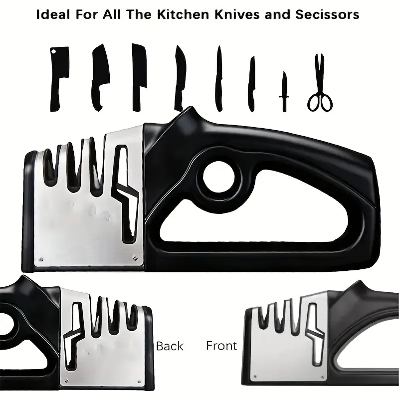 4-in-1 Professional Knife and Scissors Sharpener - Image 2
