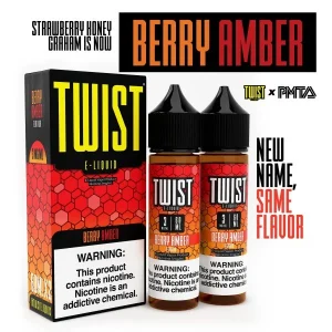 Berry Amber by Twist E-liquids - ( 2 Pack)
