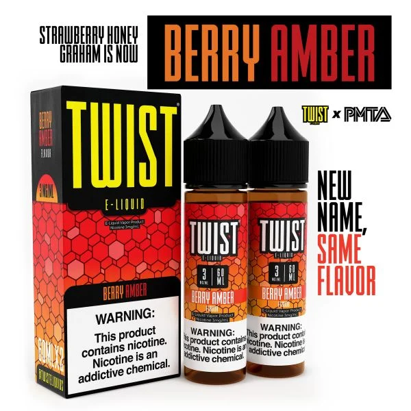 Berry Amber by Twist E-liquids - ( 2 Pack)