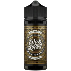 Wick Liquor Boulevard Shattered Shortfill E-Liquid 100ml