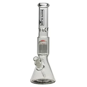 Roots Glass 16" Wig Wag Tree Perc Beaker