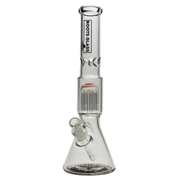 Roots Glass 16" Wig Wag Tree Perc Beaker