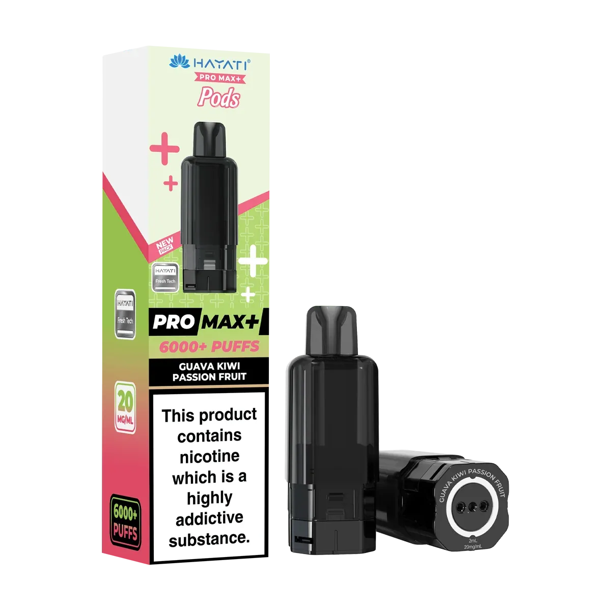 Guava Kiwi Passion Fruit Hayati Pro Max+ Refill Pack