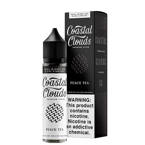Peach Tea E-liquid by Coastal Clouds - (60mL)