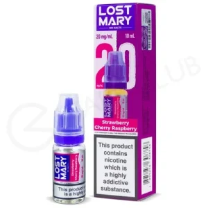 Strawberry Cherry Raspberry Nic Salt E-Liquid by Lost Mary